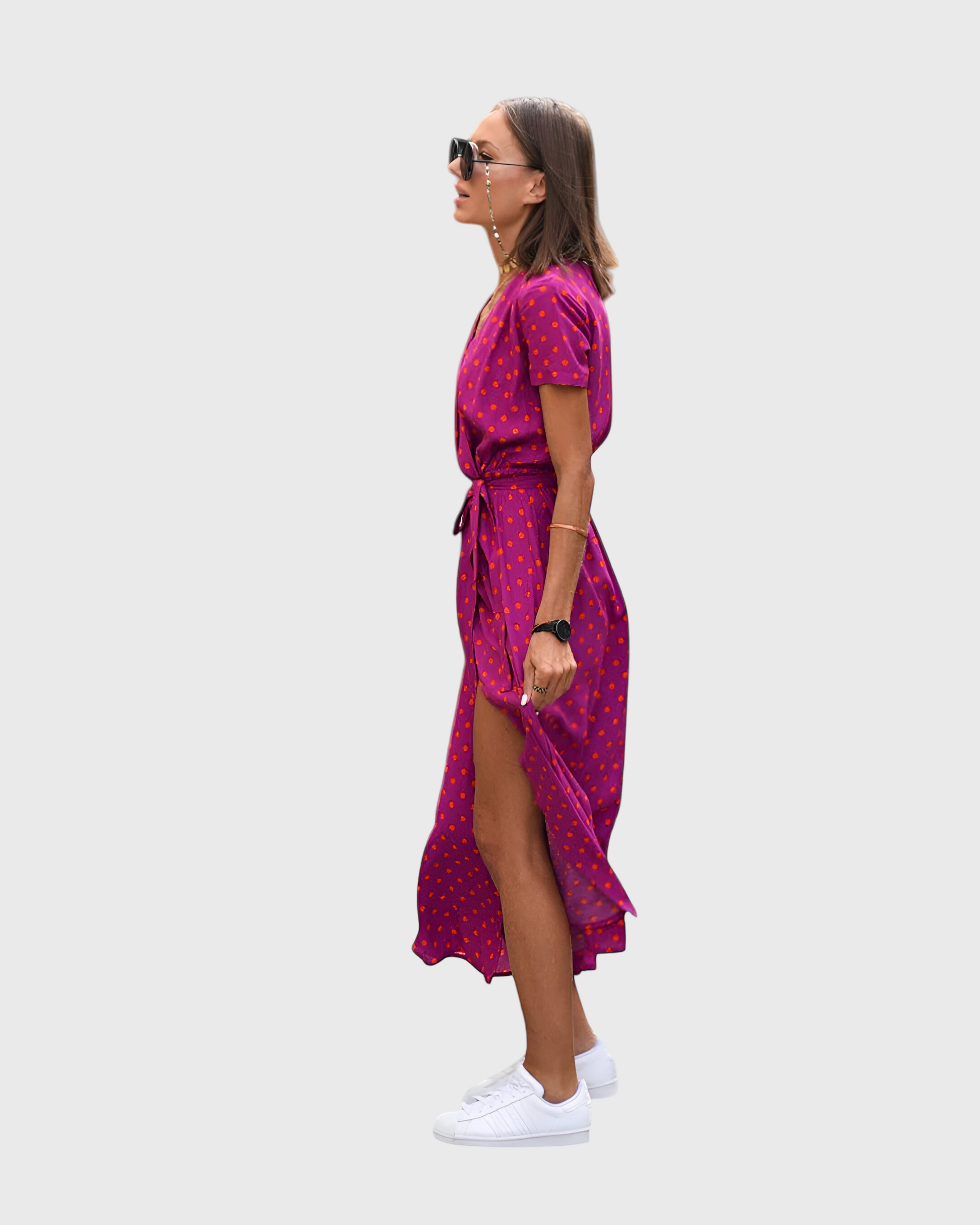 Florine™ Women's White Maxi Dress - Versatile Summer Dress for Effortless Elegance 4