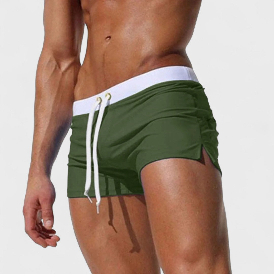Lenoir Men's Swim Trunks - Quick-Dry Stylish Swim Shorts for Beach and Pool 3