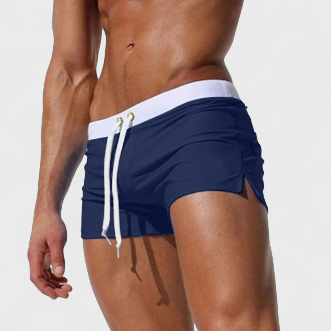 Lenoir Men's Swim Trunks - Quick-Dry Stylish Swim Shorts for Beach and Pool 4