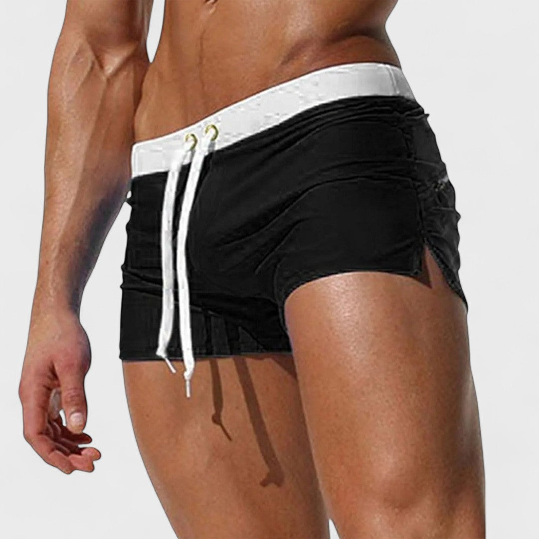 Lenoir Men's Swim Trunks - Quick-Dry Stylish Swim Shorts for Beach and Pool 5