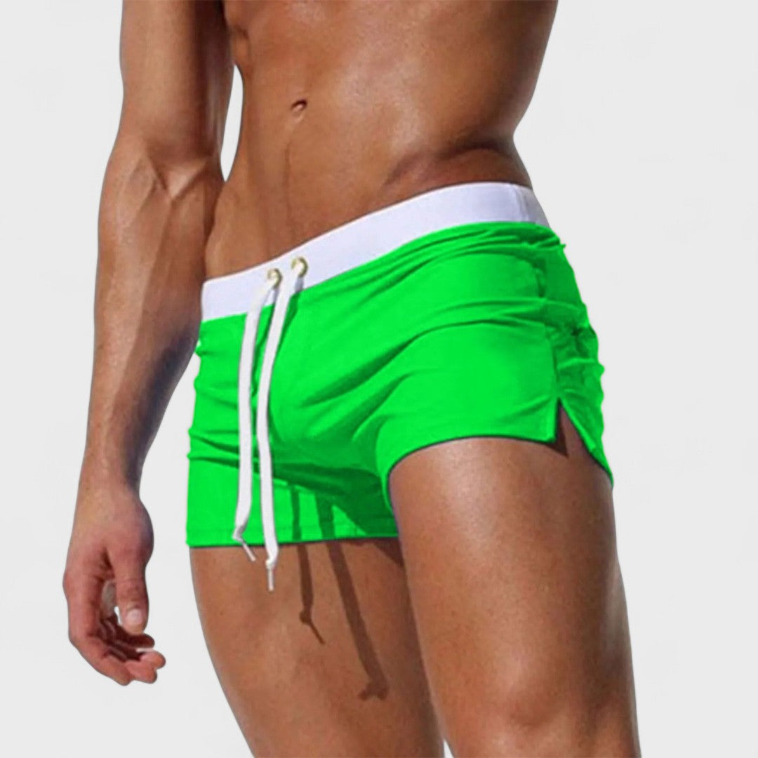 Lenoir Men's Swim Trunks - Quick-Dry Stylish Swim Shorts for Beach and Pool 7