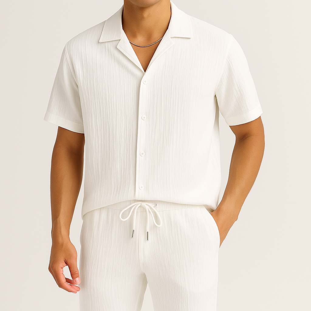 Lenoir™ Women's Casual Linen Outfit - Lightweight Two-Piece Set for Summer 1