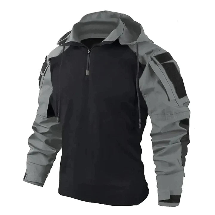 Men's Waterproof Jacket Black Size L Polyester 2